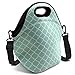 ALLENLIFE Waterproof cute small neoprene lunch bag Insulated handbags Lunch Box Cooler Bag for school children teen girls women