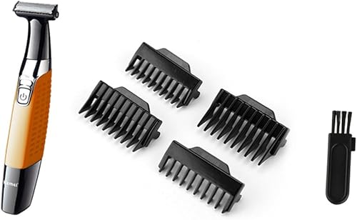Miniatura 6 de minkissy 3pcs Razors for Men Back Hair Trimmer Back Hair Long Handle Face for Men Mens Man Trimmer Ball for Men Electric Grooming Kit Máquinas De