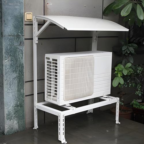 Support climatiseur réglable amortisseur pour éliminer les bruits de pompe à chaleur