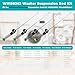 W11130362 Suspension Rod fit for Maytag MVWX655DW1 MVWC565FW1 MVWC565FW2 MVWC565FW fit for Whirlpool WTW5000DW1 WTW5000DW2 WTW5000DW3 WTW5000DW 11022352510 W10594080 W10748956 W10780040 prime&swift