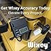 WR550 Wixey Digital Readout with Remote LCD Display - Precision Thickness 12'' Height Measuring Calipers for Planer, Drum Sander, & Wide Belt Sander - 0.002
