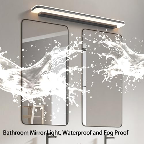 Espejo luz de pared LED rectangular para eliminar sombras en el baño 5