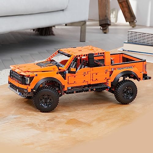 Technic Ford F-150 Raptor Furgone Pick-Up, Kit Modellismo Adulti, Modellino Auto Fuoristrada da Costruire, Idea Regalo per Uomo o Donna, Lui o Lei 42126 - Lego - Immagine 1