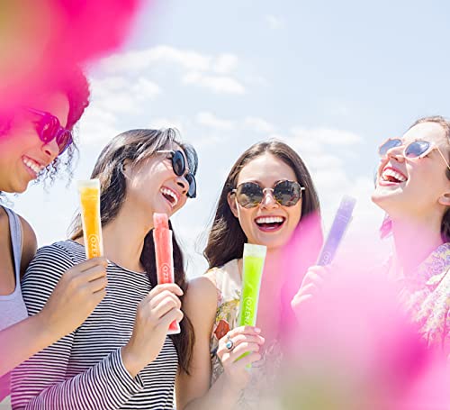 150 Pack Popsicle Bags, Ice Pop Bags For Kids Adults, Disposable Diy Popsicle Molds Bags With Silicone Funnel For Diy Healthy Snacks, Yogurt, Juice And Fruit Smoothies #TOP3