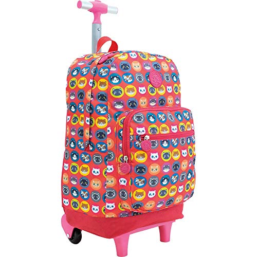 Mochila com Rodas, Xeryus Teen, 9142, Vermelho