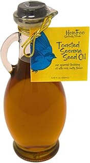 HonFoo Toasted Sesame Oil, 8.45 Fl Oz Glass Decorative Bottle, It’s Toasted