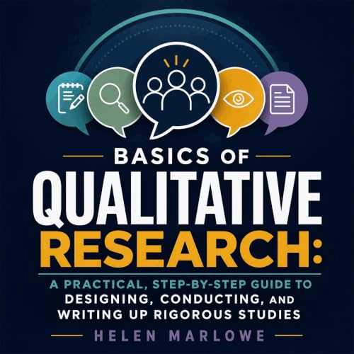 Page de couverture de Basics of Qualitative Research: A Practical, Step-by-Step Guide to Designing, Conducting, and Writing U
