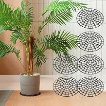 Plant Riser 6PCS, Flower Plant Stands, 12 inches Patio&Deck Floor Protector, Adjustable Heavy Plant Riser, Deck Planter Plant Coaster, Plant Trivet for Indoor, Outdoor, Airflow and Drainage