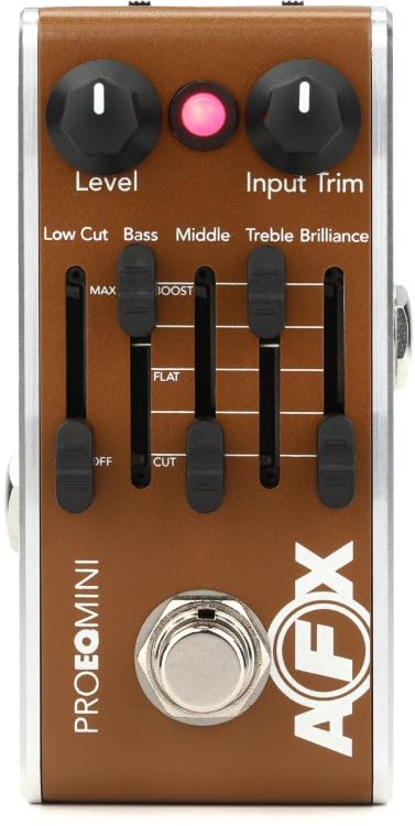 Amazon | FISHMAN/PRO-AFX-EQ2 AFX Pro EQ Mini Acoustic Preamp & EQ