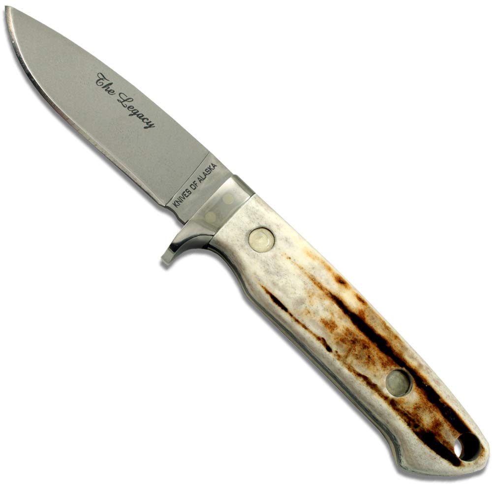 Knives Of Alaska 00950FG Stag Handle Legacy Knife