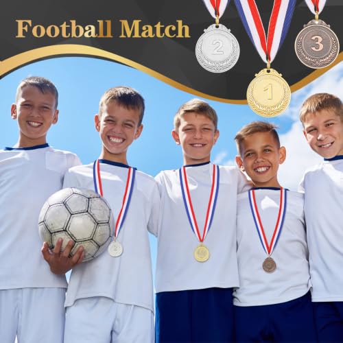 Sasylvia 480 Pcs Gold Silver Bronze Medals for Kids Adults, 1st 2nd 3rd by Sasylvia - Used condition - Image 5