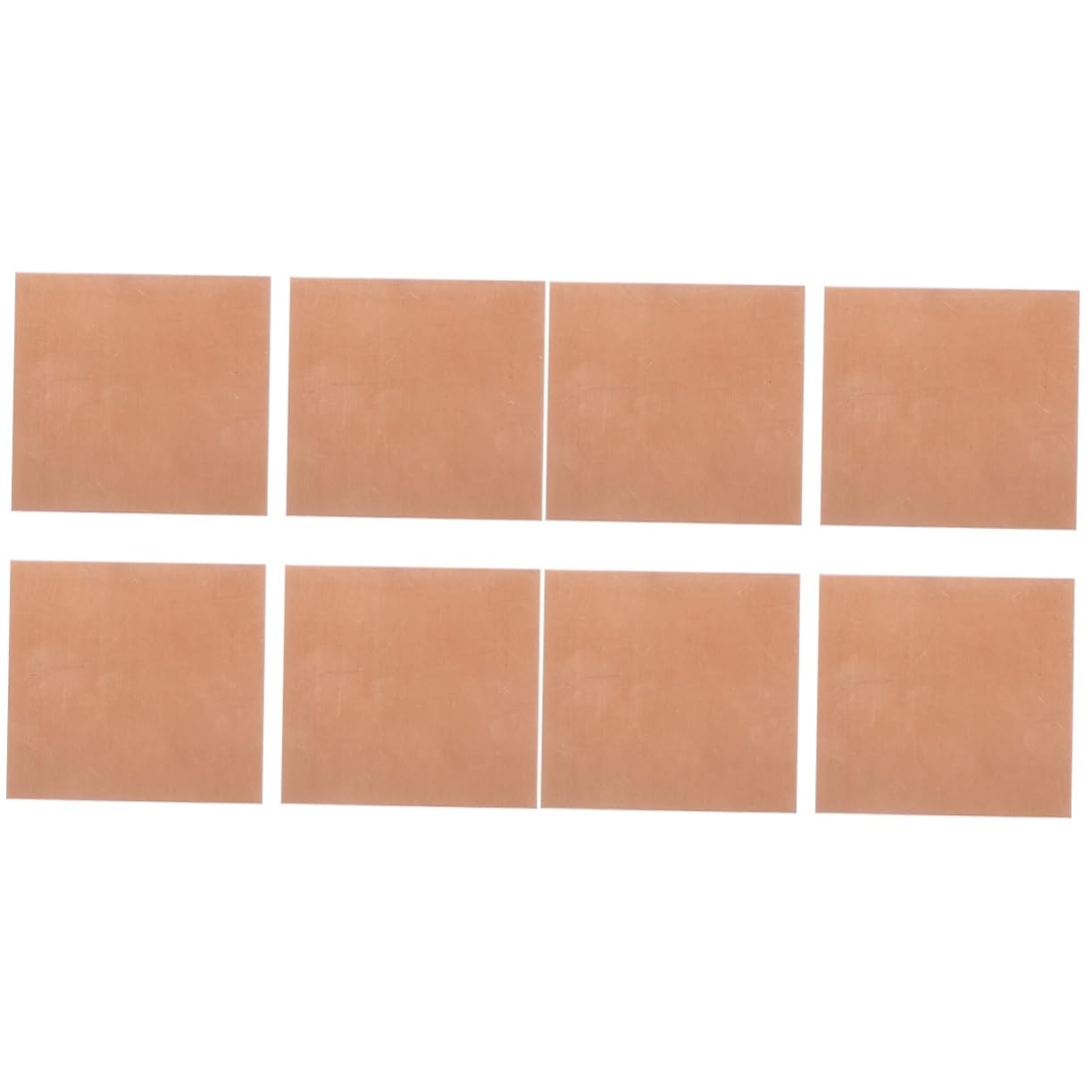 SOLUSTRE 8 Sheets Sheets Craft Copper Plate Copper Plate for Crafts Metal Plates for Jewelry Copper Plate for Jewelry