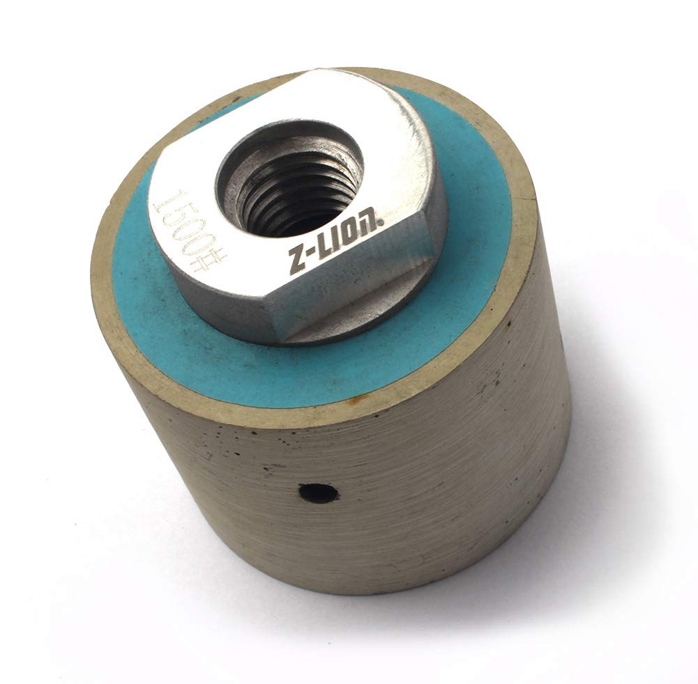 Zero Tolerance Diamond Drum Wheels/Profiler with 5/8-11 Thread for Polishing Granite Concrete Sink Hole