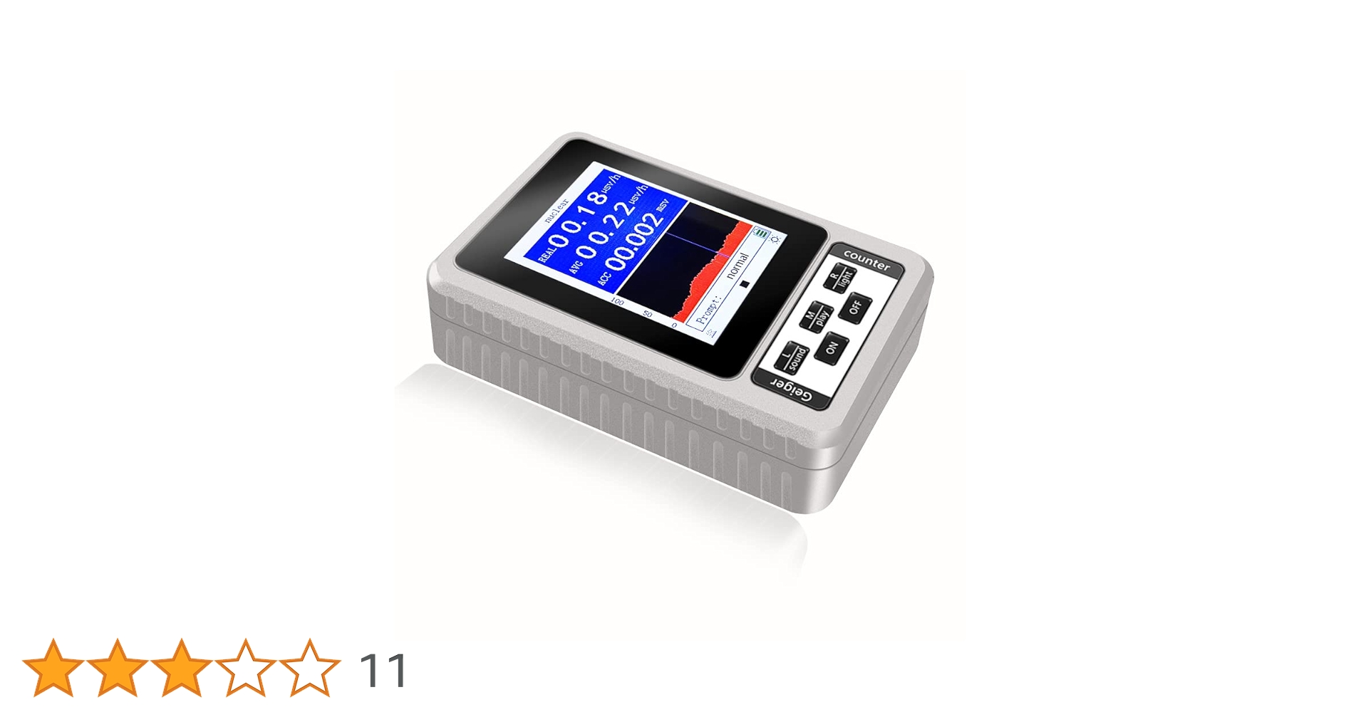 Amazon | GHDVOP ガイガーカウンター 放射線測定器 放射線検出器