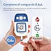 Sinocare Misuratore Glicemia, Glucometro, Kit Misuratore di Zucchero nel Sangue con 25 Striscette per Glicemia - mg/dL (Safe AQ Angel)