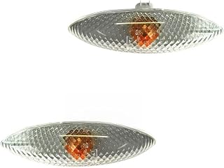 Juego de intermitentes laterales para Yaris (modelos de 99 a 06), color blanco