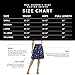 HDE Skirts for Women - Midi Skirt Skater Skirt Knee Length High Waist Fun Prints Unicorns and Rainbows - L