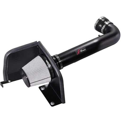 AF Dynamic Black Air Filter Intake with Heat Shield 2009-2014 Compatible With Yukon/Denali/Avalanche/Suburban/Silverado/Denali/Escalade