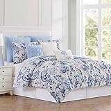 Modern Threads 8 Piece Fashion Technique Print All Season Down Alternative Comforter Set Bedding with Matching Shams, Decorative Pillows Carla Queen