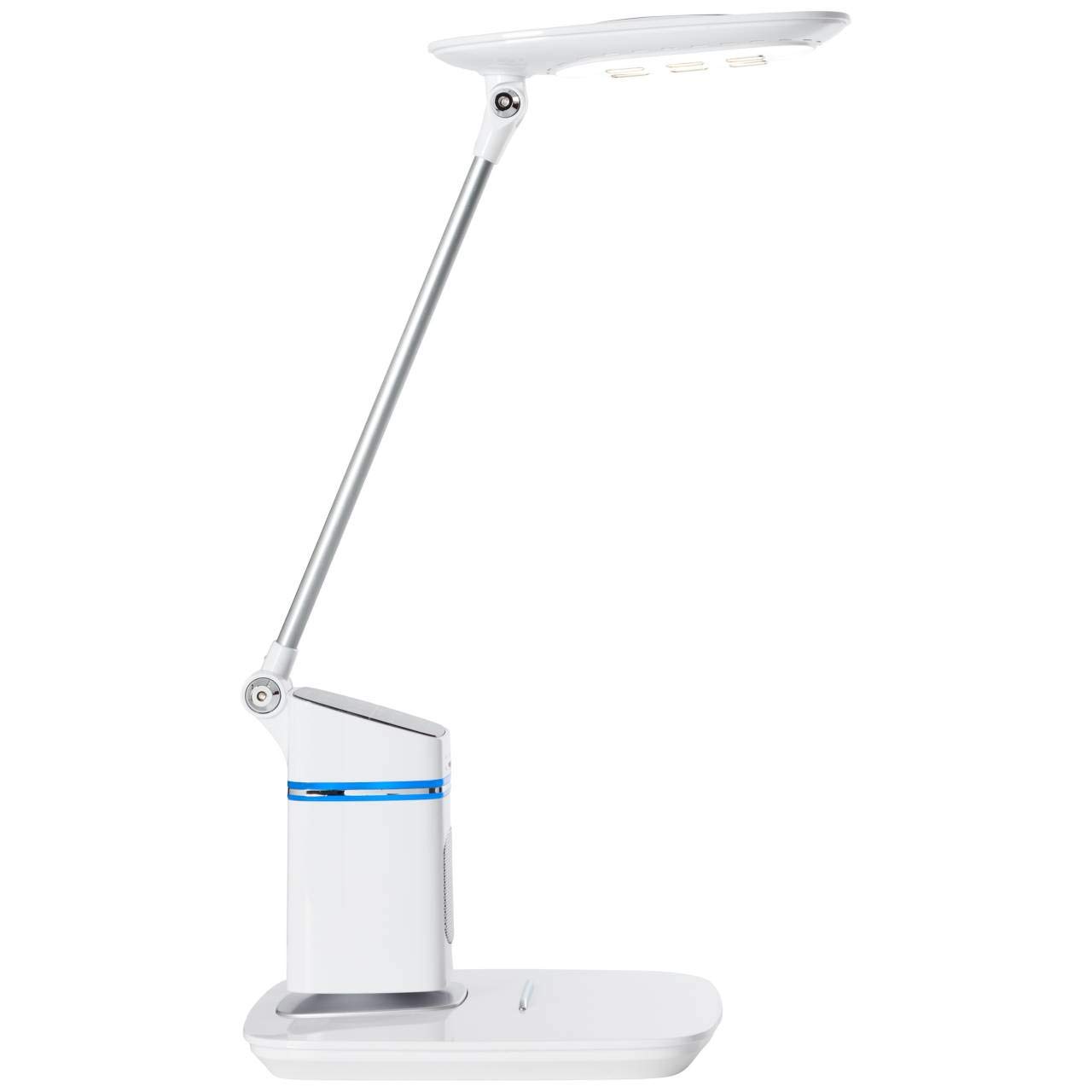 Brilliant Rubia Lámpara de Mesa, 10 W, Blanco