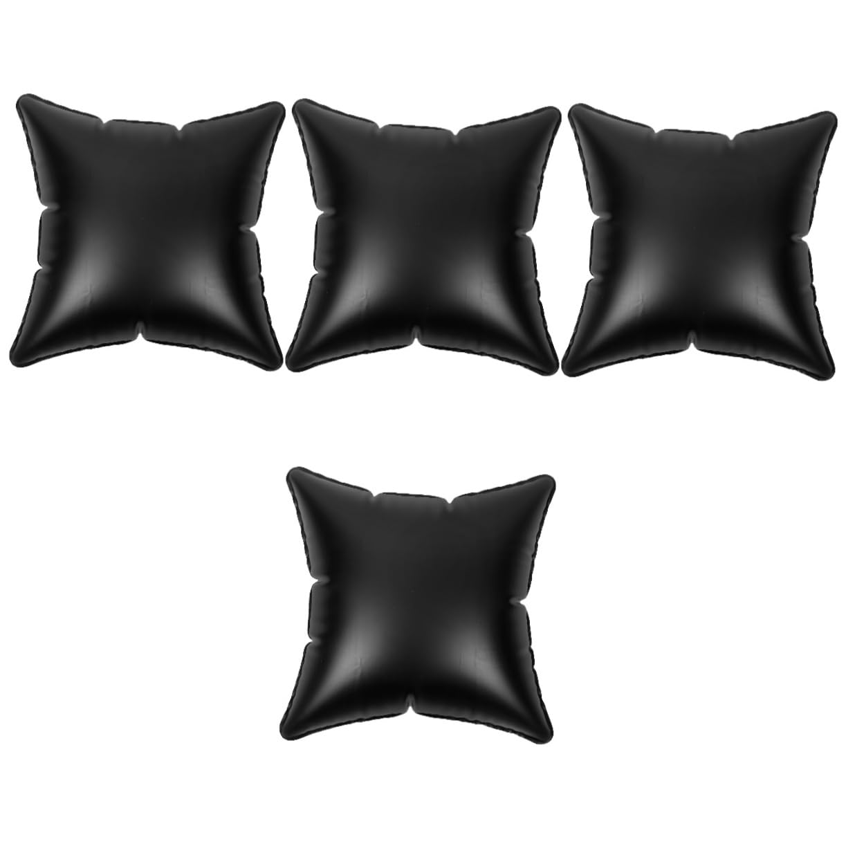 Cabilock Cuscino Gonfiabile Da 4 Pezzi Per Campeggio Auto Seggiolino Ufficio Viaggio Inserto Portatile Leggero in Pvc Materiale Confortevole Per Dormire