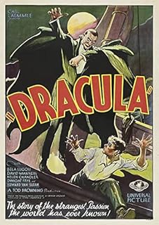 Vintage Dracula (1931) Poster A4/A3 Classic Horror Film Movie Print Wall Art (A3)