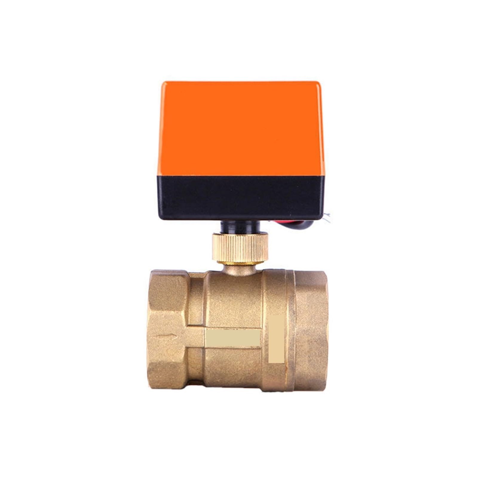 Valvola a sfera 1/2 "3/4" 1 "2" Valvola a sfera motorizzata Valvola a sfera elettrica in ottone a 3 fili con controllo a 2 punti for gas acqua olio(2",24VDC)