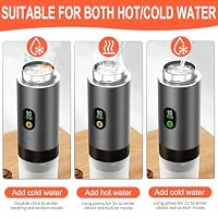 NICEWAT 3 in 1 12V Akku Kaffeemaschine, Tragbare Auto Espressomaschine mit USB, Mini Kaffeemaschine Reise Kaffeemaschine, Kompatibel mit kapsel und gemahlener Kaffee, für camping wohnmobil gadget – Ansicht 5