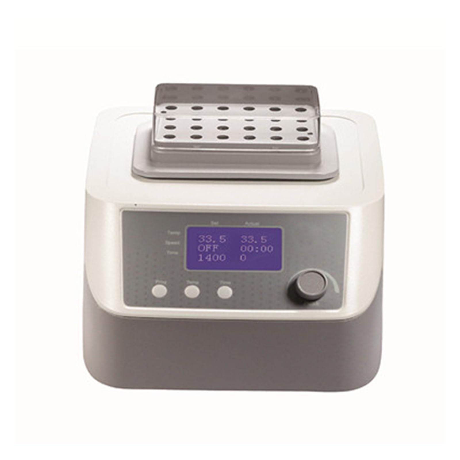 Agitador Orbital, Incubadora de baño seco Metal temperatura con bloque calefacción 0,5/1,5/2/15/50ml mezclador vibración dispositivos termostáticos laboratorio(HCM100-Pro)