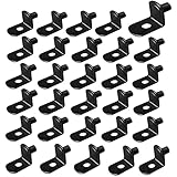 NIANFEN 30 Stück Regalbodenträger L Form,Bodenträger für Einlegeböden,Passt für Regalbodenträger 5mm,Einlegeboden Kleiderschrank,für Küchenschrank