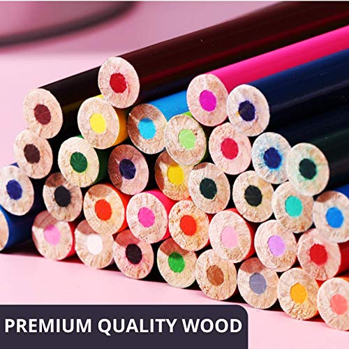 Mr. Pen RQ36 Colored Pencils, 36 Pack, Soft Core, Colored Pencils For Adult Coloring, Coloring Pencils, Color Pencils For Kids, Color Pencil Set, Coloring Pencil, Map Pencils, Wooden Colored Pencils thumb #3