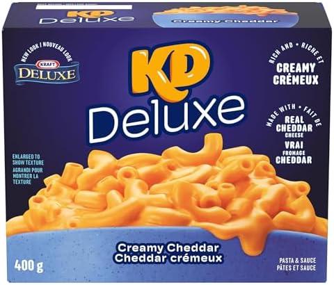 Kraft Deluxe Macaroni & Cheese, Original Cheddar