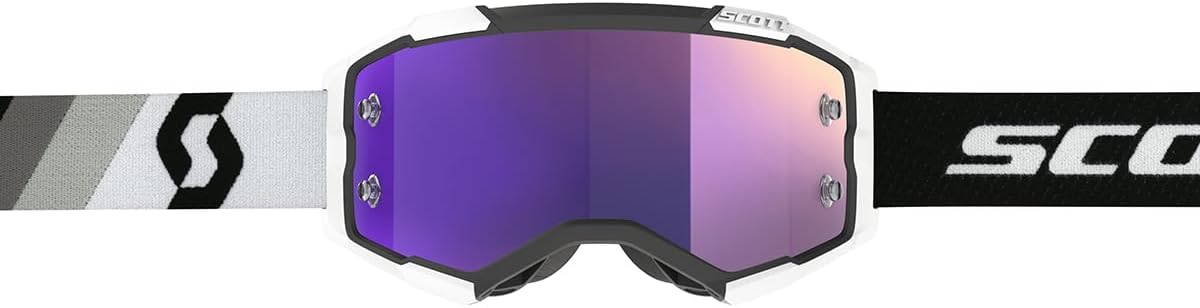 SCOTT フューリー ゴーグル ブラック/ホワイト パープルクローム