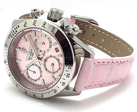 特価ブランド Anne Clark アンクラーク レディース 腕時計 クロノグラフ ダイヤ１ポイント 革バンド ピンク Am 1012l Pink 並行輸入品 Www Cutting Edgeperformance Com