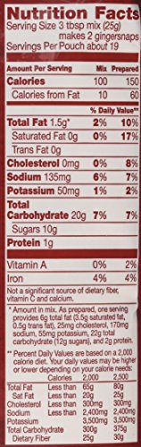Image of Betty Crocker Gingerbread Cookie Mix 17.5 Oz (Pack of 2)