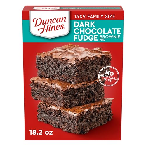 Duncan Hines Brownie Mix, Dark Chocolate Fudge, 18.2 oz.