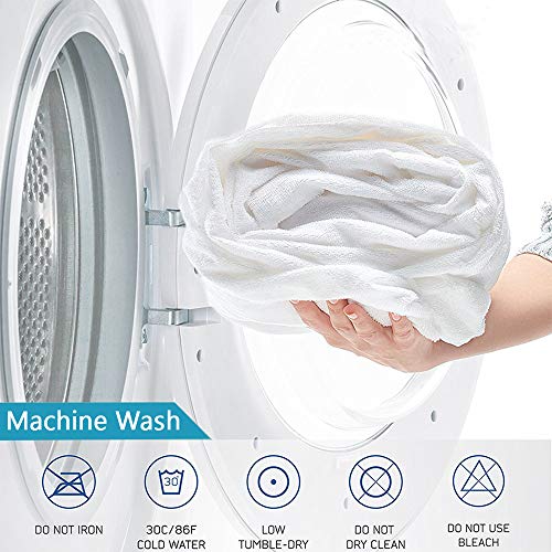 Queen Size Cooling Waterproof Mattress Protector Bamboo Mattress Protector - Hypoallergenic Mattress Pad Cover Fitted 8"-21" Deep Pocket - Bed Mattress Cover Breathable, Noiseless, Vinyl Free