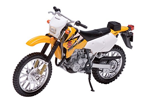 scale die cast dirt bike reed - Welly Die Cast Motorcycle Yellow Suzuki DR-Z400S, 1:18 Scale