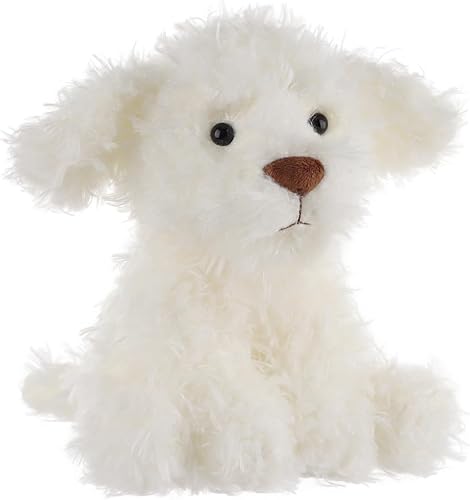 Miniatura 4 de Apricot Lamb Juguetes de peluche blanco cachorro de peluche suave perfecto para niños de 8 pulgadas