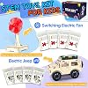 kortes 24Pack STEM Kits for Kids Classroom, Science Building Project Craft for Ages 8 9 10 11 12, 3D Wooden Model Kit, STEM Toys for Boys Girls Birthday Gifts Party Favors School Exchange Gifts