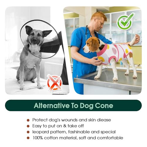 Image of Kuoser Recovery Suit for Dogs After Surgery, Female Dog Onesie for Surgery