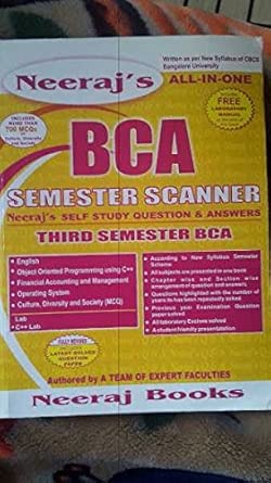 Bca 3rd sem scanner : Amazon.in: Books