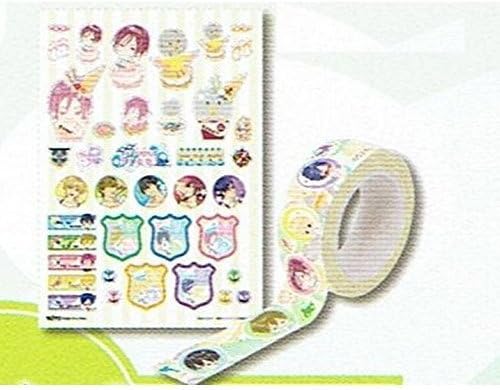 Taito lottery Free! Sweet macaron stickers and masking tape Award [Rin & Iwatobi-chan ver. Separately]