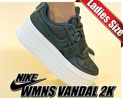 ナイキ ウィメンズ バンダル 2x Wmns Vandal 2k Mineral Spruce Mineral Spruce レディース スニーカー グリーン 厚底 ヴァンダル 25cm 並行輸入品 Nike ナイキ スニーカー Amazon