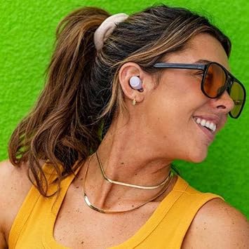JLab, Go Air Pop, True Wireless Earbuds, Bluetooth 5.1, Dual Connect, IPX4, EQ3 Sound Settings, Lilac