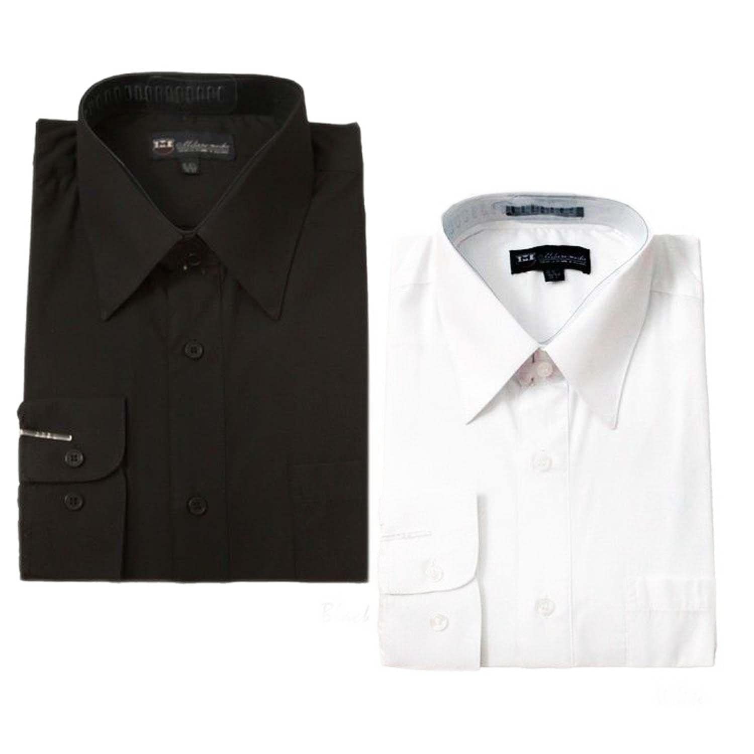 Milano Moda Men's Solid Classic Dress Shirt SG20, More Than 25 Colors