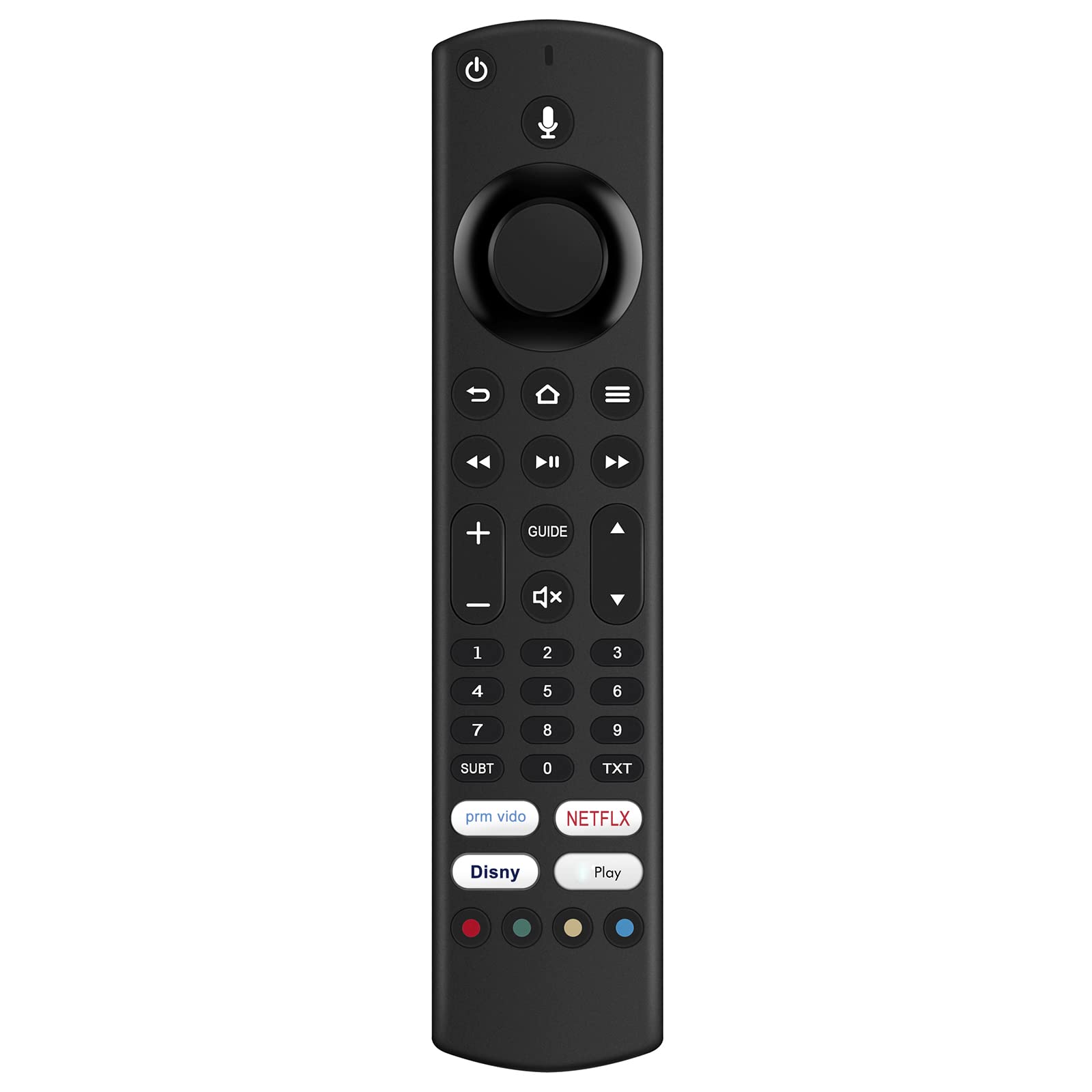 VINABTY New Replaced Universal Remote Control Fit For TOSHIBA CT-8565 UF3D Suitable for Ferguson TV F4320AFR F4020FR F4320FR F3220FR and JVC RM-C3255 （with Voice Function)