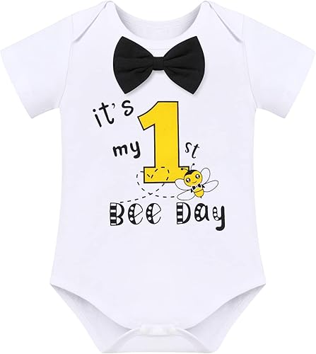 Miniatura 2 de IMEKIS Traje de circo para bebé niño de primer cumpleaños con corbatín + pantalones cortos + tirantes + diadema de carnaval para accesorios