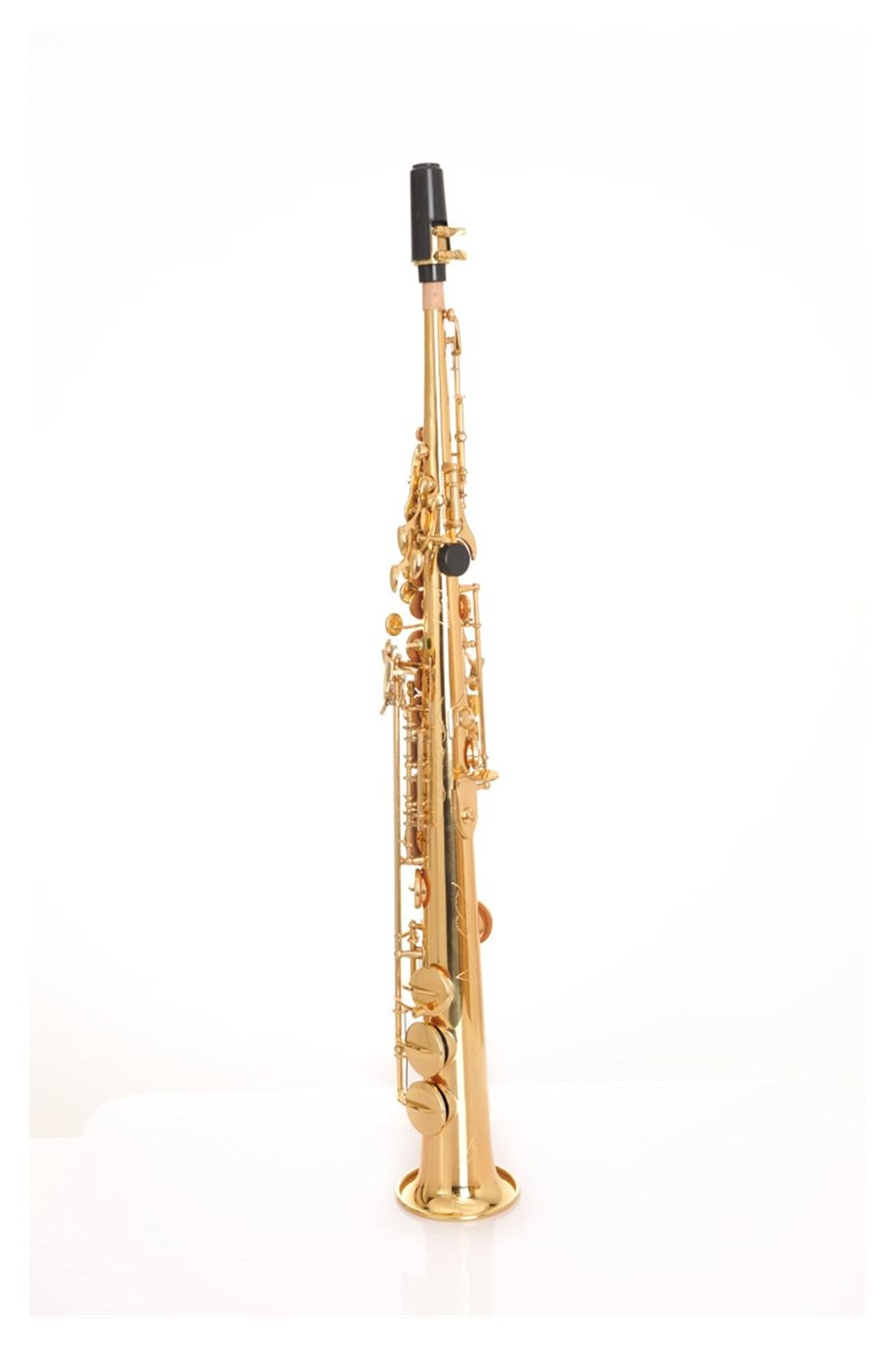 Studente di sassofoni Si bemolle raddrizzamento Tubo Sassofono Soprano/a fiato/Strumento a fiato Sassofono Soprano all-in-One Set di Sassofono