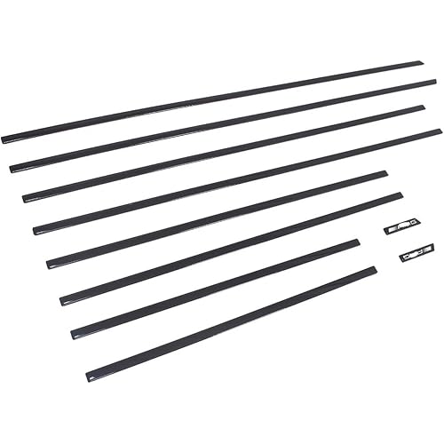 Black Car Side Molding Cover Trim Compatible For Benz G-Class W464 W465 G500 G63 G550 2019-2024 Year Side Trim Cover G Wagon(Black)